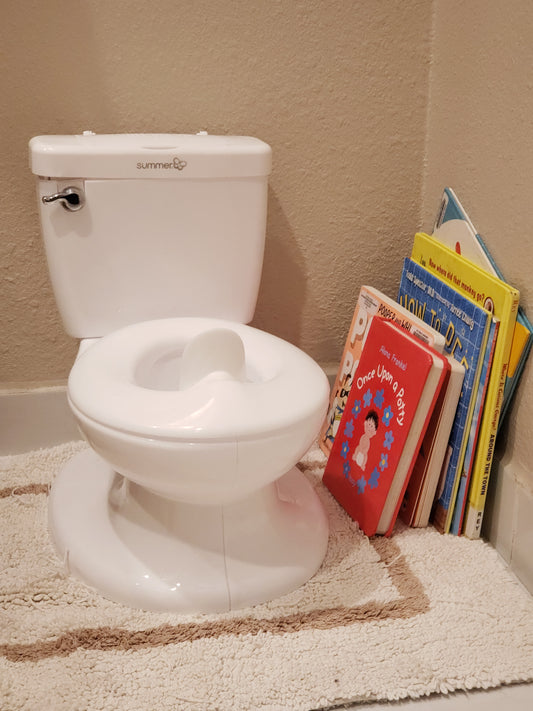 Potty with childrens potty books