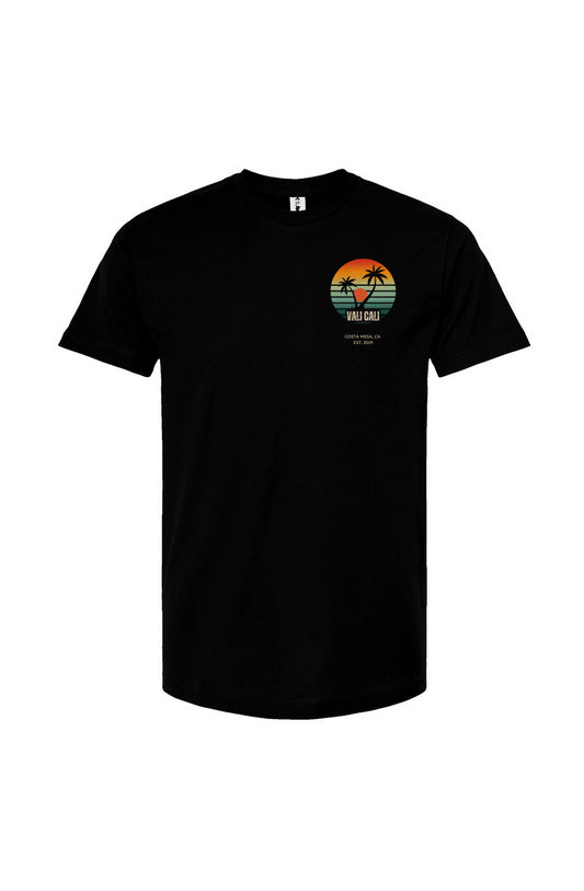 VC Palm Tree Graphic T (in black)