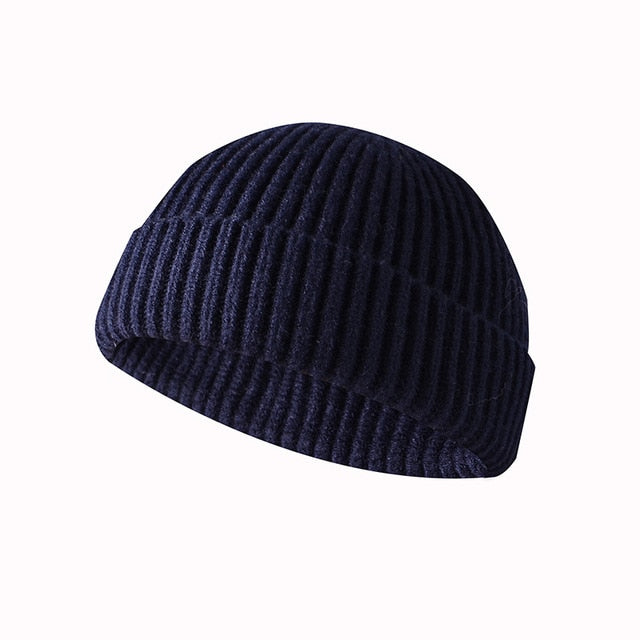 Ribbed Fisherman Beanie