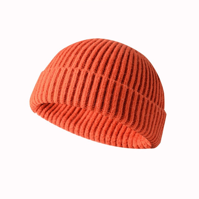 Ribbed Fisherman Beanie