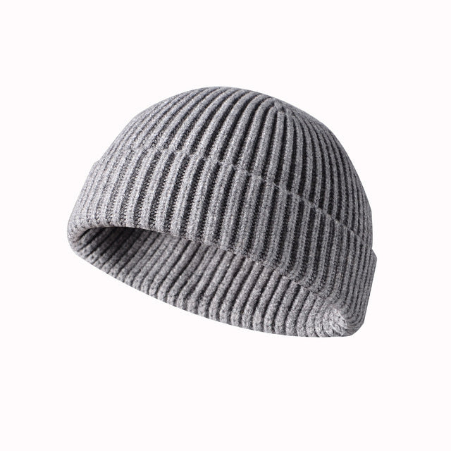 Ribbed Fisherman Beanie