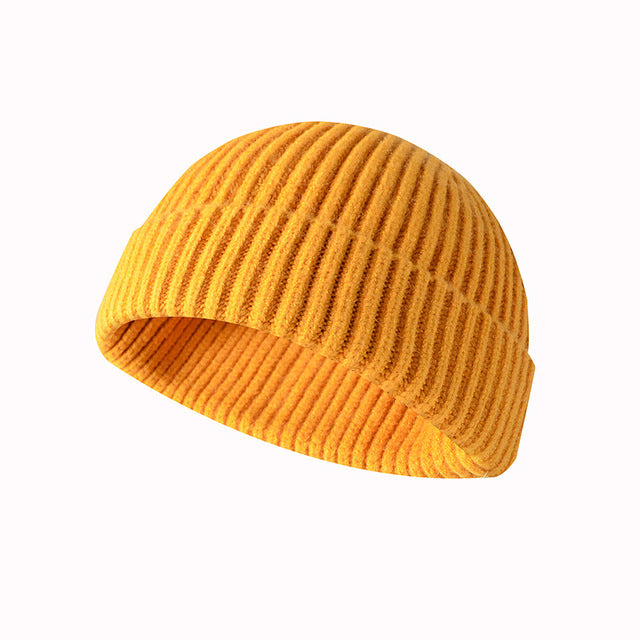 Ribbed Fisherman Beanie