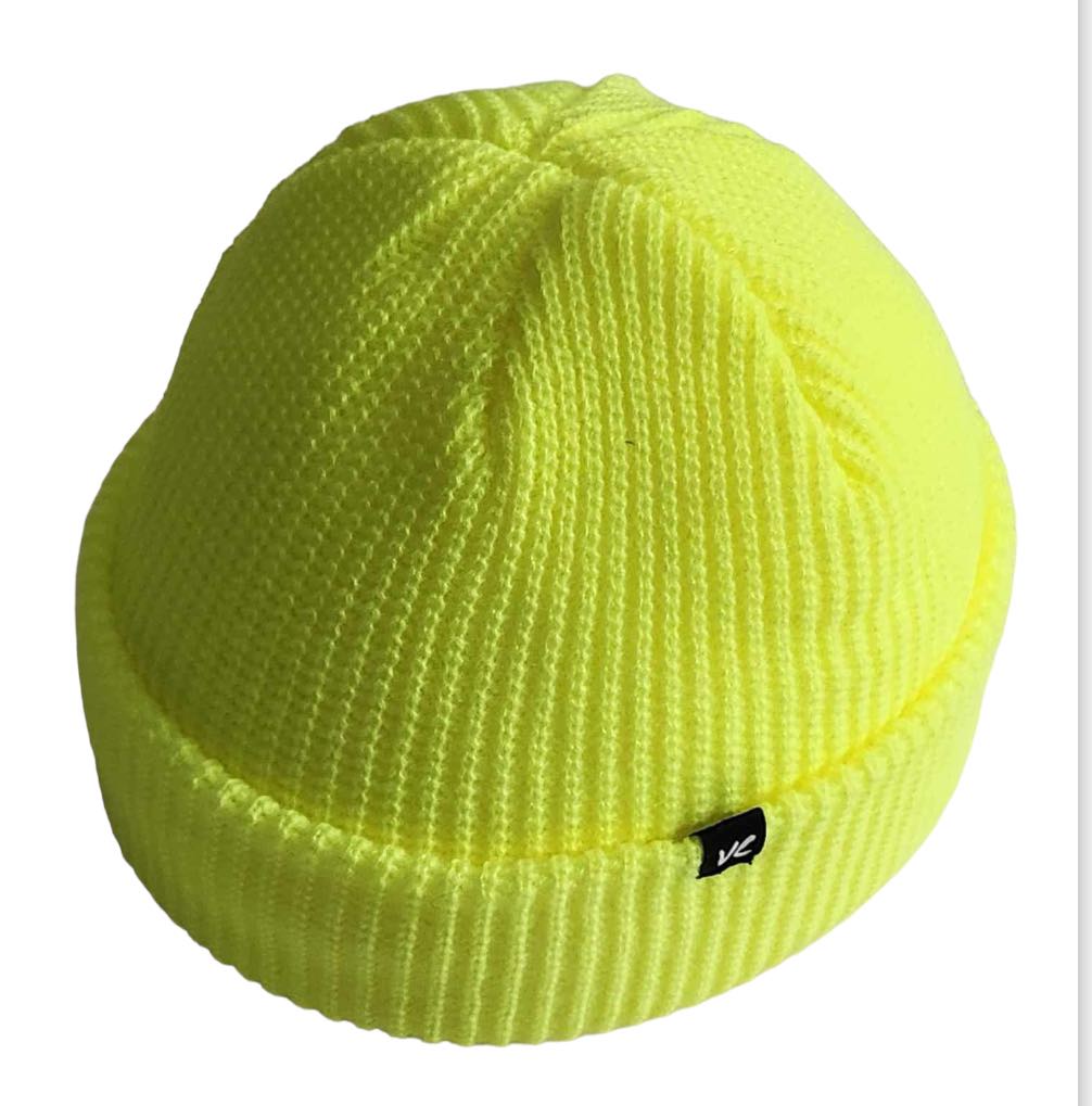 VC Neon Mini Fisherman Beanies – Stylish, Snug, and Perfectly Cuffed