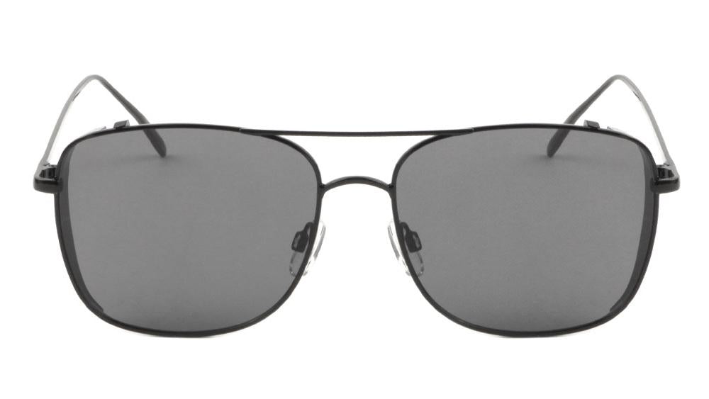 Side Shield Aviator Sunglasses