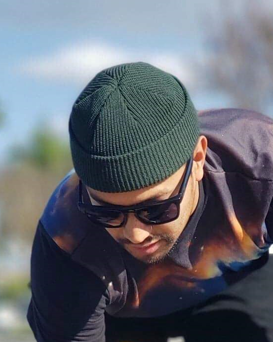 Mini fisherman beanie hat sales