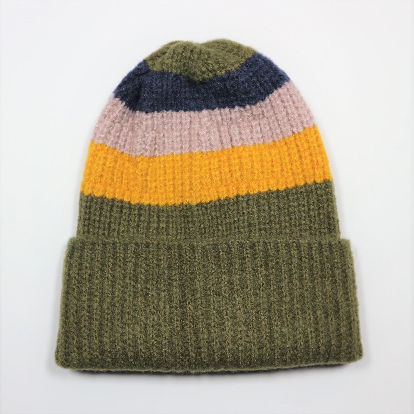 Striped Knit Beanie