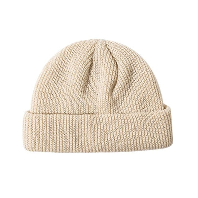 ValiCali Fisherman Beanie (Beige)